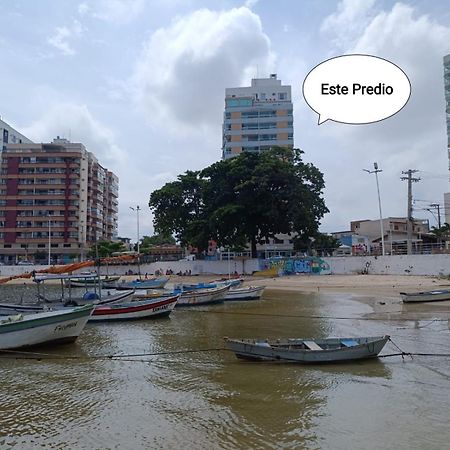 Apartamento Pe Na Areia, Wi-Fi E Garagem Privativa Inicio Da Praia Do Morro Guarapari Eksteriør billede