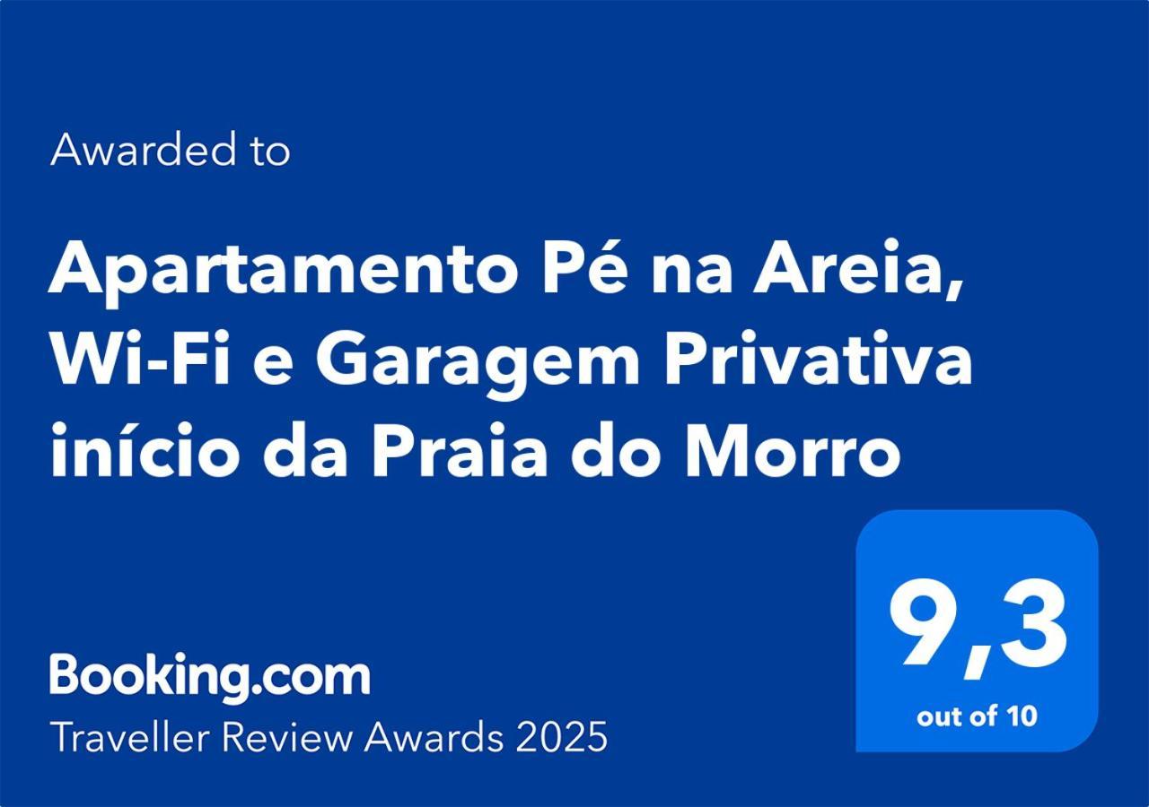 Apartamento Pe Na Areia, Wi-Fi E Garagem Privativa Inicio Da Praia Do Morro Guarapari Eksteriør billede